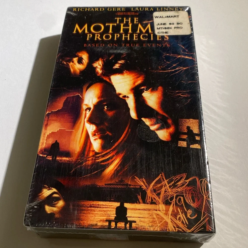 📼 VHS Sealed 2001 The Mothman Prophecies Movie Richard Gere Film